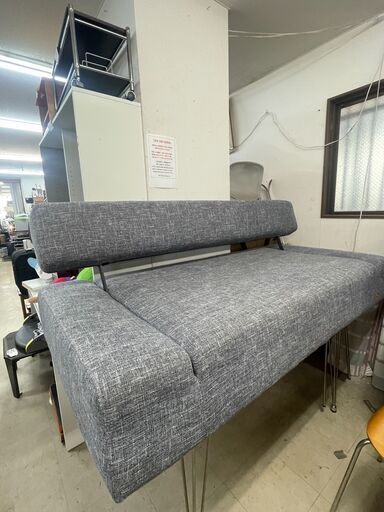 リサイクルショップどりーむ荒田店 No10134 ソファベッド　状態良好♪　ソファ　ベッド　シンプルな造りでベッドに早変わり♪