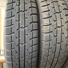 155/65R14 スタッドレス 美品アルミホイール付き 4本