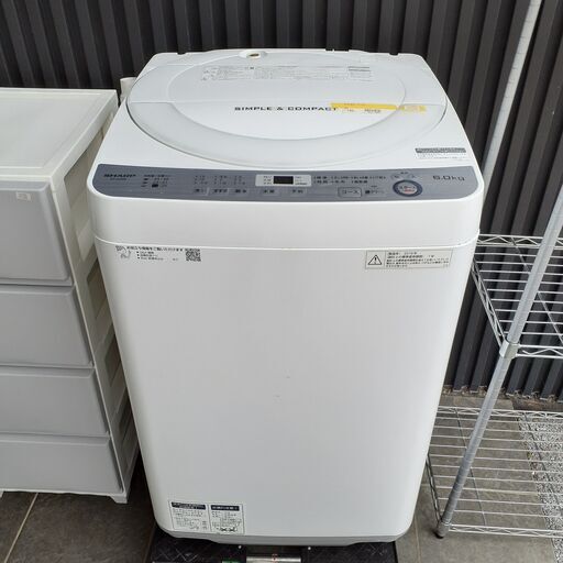 ID　149345　洗濯機　６ｋ