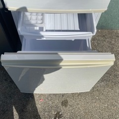 【リサイクルサービス八光】2013年製　シャープ　SJ-14X-W [冷蔵庫 (137L・つけかえどっちもドア) 2ドア ホワイト系]