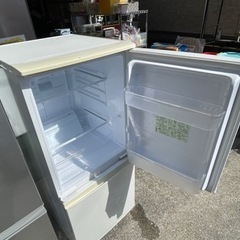 【リサイクルサービス八光】2013年製　シャープ　SJ-14X-W [冷蔵庫 (137L・つけかえどっちもドア) 2ドア ホワイト系]