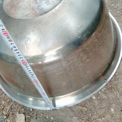 90.5cmステンレス特大☆鍋容器☆中古