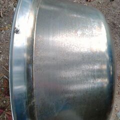 90.5cmステンレス特大☆鍋容器☆中古 90.5cmステンレス特大☆鍋容器☆中古