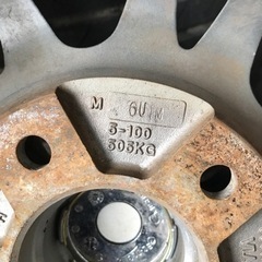 【終了】夏タイヤアルミ付き