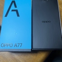 OPPO A77 ブルー 128 GB 