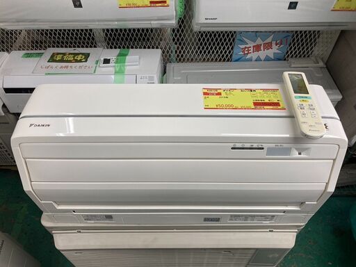 K05129　ダイキン　2019年製　中古エアコン　主に14畳用　冷房能力　4.0KW ／ 暖房能力　5.0KW