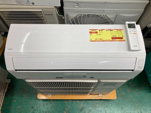 K05130　富士通　2019年製　中古エアコン　主に14畳用　冷房能力　4.0KW ／ 暖房能力　5.0KW