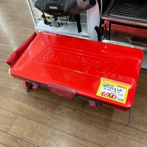 アウトドア　Coleman パワーハウスLP ツーバーナー　ソフトケース付き　（B2-117）