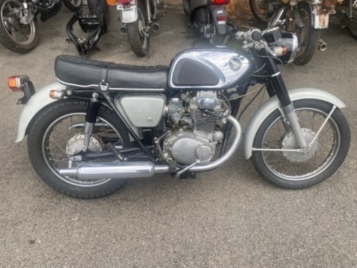 ホンダ　ドリーム　CB250 書付　実動　ベース　部品取り　希少