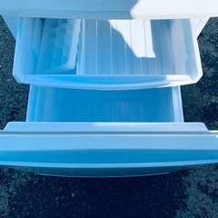 ♦️SHARPノンフロン冷凍冷蔵庫【2017年製】SJ-D14C-W