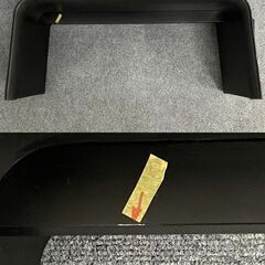 カリガリス/Calligaris シェイプ ベンチ Shape Bench 2脚セット イタリア モダン家具 本革 ブラック 中古家具 店頭引取歓迎 R8033