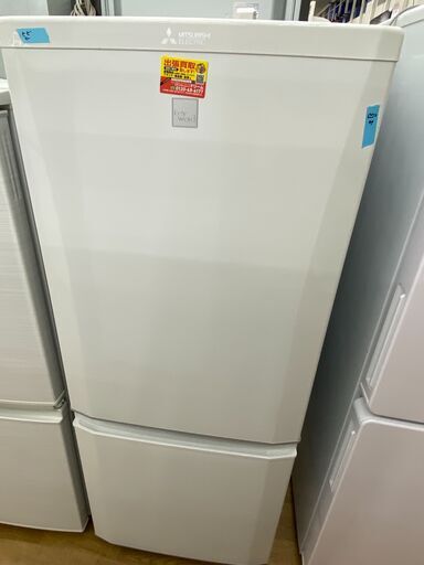 【ドリーム川西店御来店限定】 ミツビシ 冷蔵庫 MR-P-15EE-KW1 137(46/91)L 19年製 動作確認／クリーニング済み 【2002211255601541】