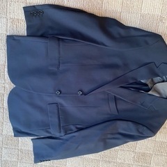 【ネット決済・配送可】紺色のジャケット