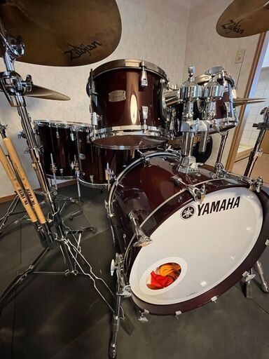 YAMAHA　Absolute Hybrid Maple5点セット＋ハードウエア付