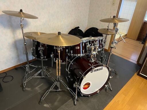 YAMAHA　Absolute Hybrid Maple5点セット＋ハードウエア付