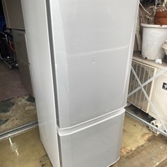 北九州市内配送無料　保証付き　三菱電機 MITSUBISHI ELECTRIC MR-P15Y-S [冷蔵庫 Pシリーズ （146L・右開き） ピュアシルバー]
