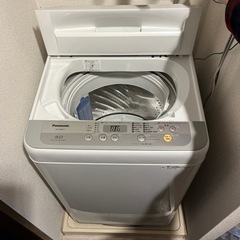 【決定済】パナソニック 洗濯機 5kg 2017年製