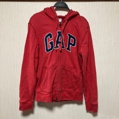 GAPパーカー赤　メンズS タイムセール2000→1000円