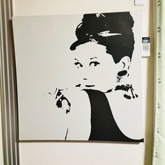 オードリーヘップバーン IKEA 壁掛けアート【受付終了】