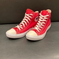 ✨ 新品未使用！【☆ converse ☆】赤‼️ ハイカット ...