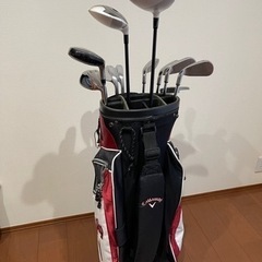 メンズゴルフクラブセット13本　キャディーバッグ付き