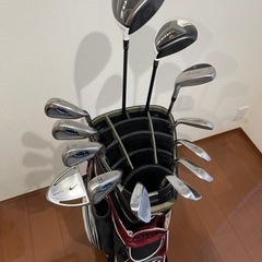 メンズゴルフクラブセット13本　キャディーバッグ付き