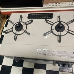 【リサイクルサービス八光】2020年製　リンナイ ガステーブル RTE340BEL LPガス用　左強火