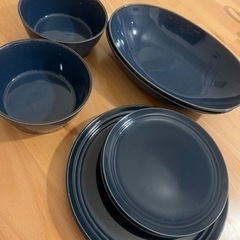 食器セット　プレート皿大小、スープ皿、カレー皿
