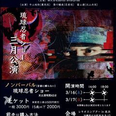 【3月16日】【3月17日】琉球忍者ショー『新・千代金丸伝説』