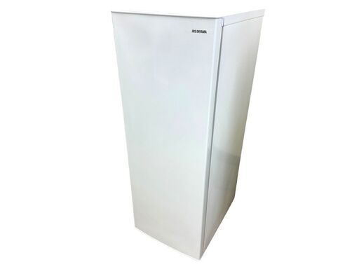 JY 美品 アイリスオーヤマ 1ドアノンフロン冷凍庫 142L 2021年製 KUSN-14A-W 動作確認済