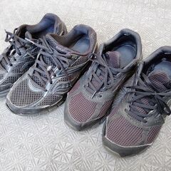 スニーカー2足セット newbalanceニューバランスとsau...