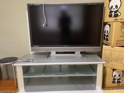 【お譲り先決定致しました】46インチ　テレビとテレビ台のセット