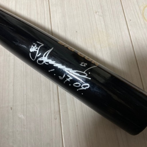 NIKE 硬式用 木製バット（サイン入り） ナイキ 硬式 木製バット NPB