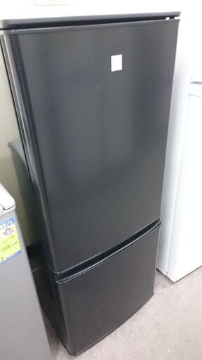 (2024.03.31 お買い上げありがとうございます。)（三菱電機）　2ドア冷蔵庫146L　２０２０年製　MR-P15EF-KK　48ｃｍ幅　霜取り機能付き　単身向け　　高く買取るゾウ八幡東店