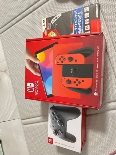 【✨新品未使用✨】Nintendo Switch 有機ELマリオレッド