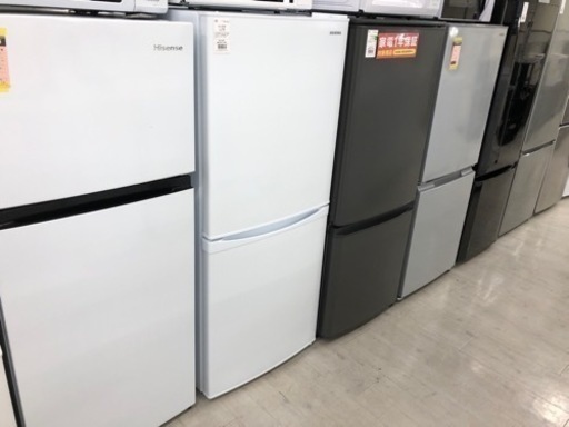 IRIS OHYAMA 2023年製 2ドア冷蔵庫 142L【トレファク堺福田店】