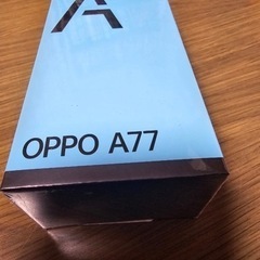 【ネット決済・配送可】【最終値下げ】OPPO A77 Andro...