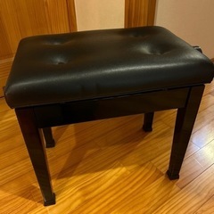 【3/15まで】ピアノ椅子　黒