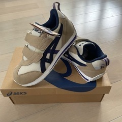 新品 asics アシックス スニーカー 19cm