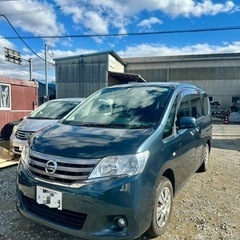 H23 日産セレナ　76,395km  車検6年／８月