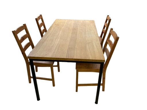 ダイニングテーブルセット　4人用　【引き取り限定】 引き取り限定】4人向けダイニングテーブルセット美品