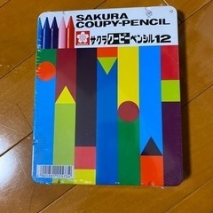 4/21までの投稿　新品未使用　サクラクーピー12色（缶入り）