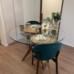 CALLIGARIS TOKYOカリガリス　TOKYO ダイニングテーブル+ダイニングチェア2脚