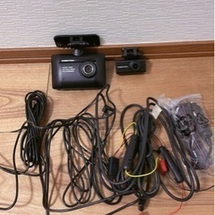 【コムテック】ドライブレコーダー　前後2カメラ