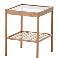 [IKEA] NESNA ネスナ サイドテーブル, 竹, 36x...
