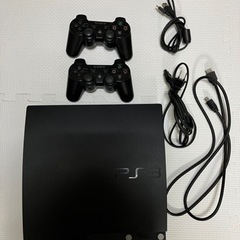 PS3本体＋コントローラー2個セット