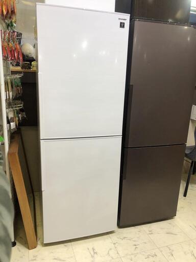 上品な Sharp シャープ 冷蔵庫 SJ-PD28F-W 2020年製 280L 冷蔵庫