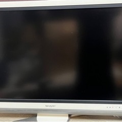 【決定済】SHARP 37インチテレビ