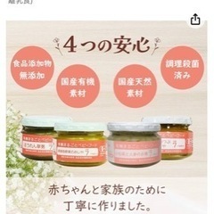 有機離乳食、無添加、11個、定価の半額