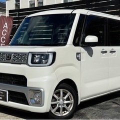 最安値★車検満たん★ダイハツウェイク4WDターボTVナビetc電...